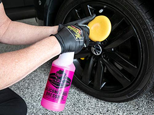 Meguiar's Professional Silicone Free Dressing D16101 - High Performance Dressing, Ideal as a Tire shine and Exterior Trim Care for a Deep, Glossy Shine that’s Body Shop Safe, 128 Oz, 1 Gal