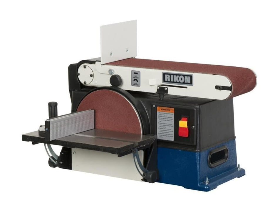 RIKON 50-120 6-by-48-Inch Belt 10-Inch Disc Sander