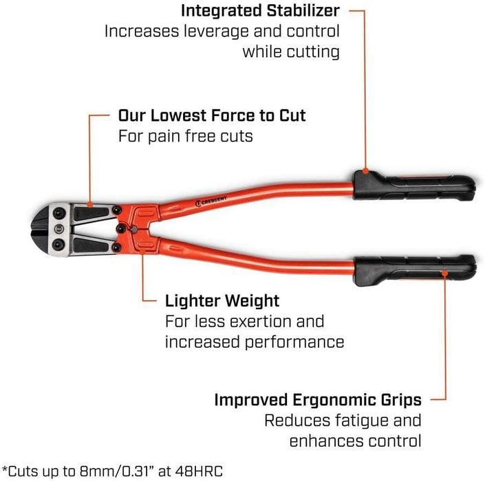 Crescent 24" High Leverage Compound Bolt Cutter | CT24HLC