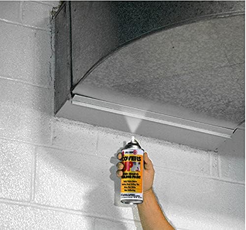 ZINSSER 3688 White Zinsser Covers Up Ceiling Paint and Primer in 1, 13 Ounce Aerosol Spray Can (Pack of 6) White 13 Ounce (Pack of 6) Spray Can