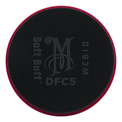 Meguiar's 5" Soft Buff DA Foam Cutting Disc - Hook and Loop Foam Detailing Pad for Removing for Removing Swirls, Scratches, and Oxidation - for use with 5" DA Backing Plate and DA Polisher, 1 Disc