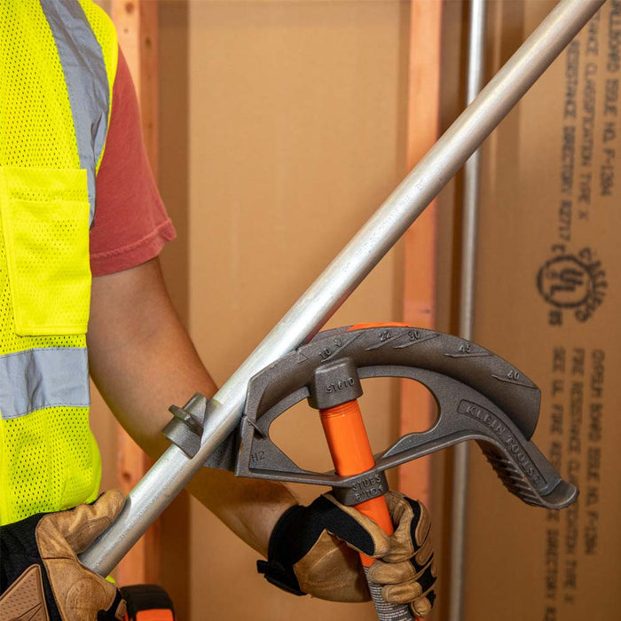 Klein Tools 51603 Iron Conduit Bender Full Assembly, 1/2-Inch EMT with Angle Setter