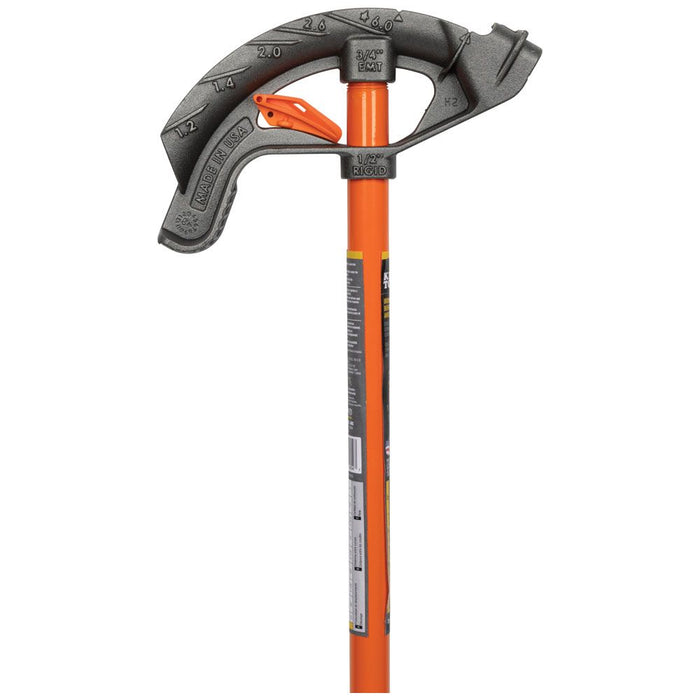 Klein Tools 51603 Iron Conduit Bender Full Assembly, 1/2-Inch EMT with Angle Setter