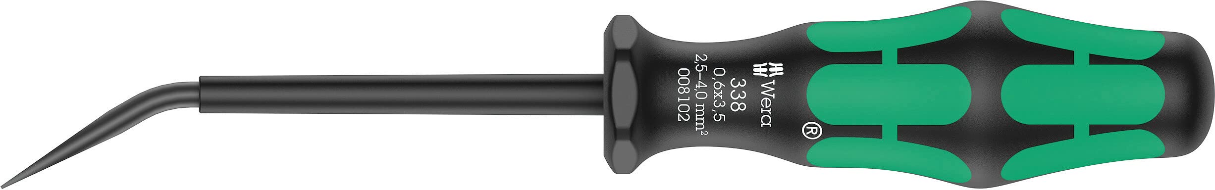 Wera Tools 338 Actuation Tool For Terminal Block, 0.6 X 3.5 X 81MM