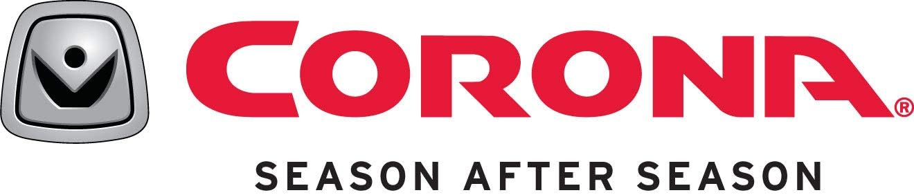 Corona RK62060 Fixed Tine Shrub Rake, Aluminum Handle, 8-Inch Wide Shrub Rake