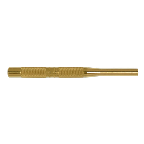 Mayhew Tools 25710 Knurled Pin Punch, 1/2" x 2" Pin, 6" OAL x 5/8" Body, Brass