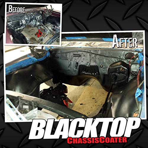 KBS Coatings 8402 OEM Satin Black BlackTop Chassis Paint - 1 Quart