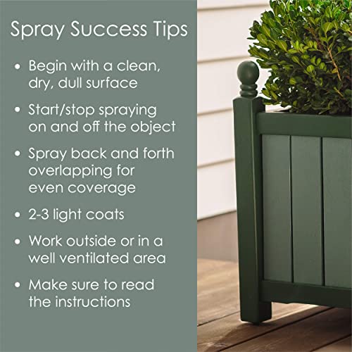 Krylon Fusion All-In-One Adhesive Spray Paint for Indoor/Outdoor Use, 12 oz, Pale Sage