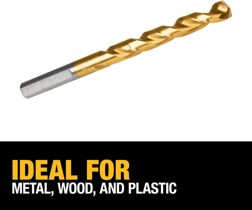 DEWALT DW1320 5/16-Inch Titanium Nitride Split Point Twist Drill Bit