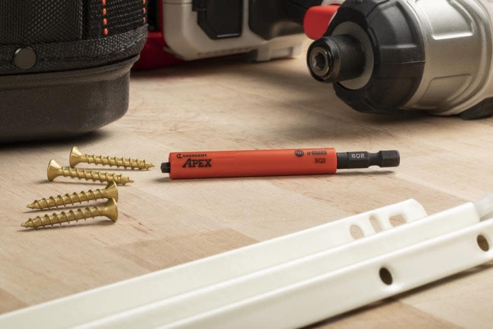 Crescent CAUGB3BSQ2 #2 x 3-1/2" Square u-GUARD Covered Impact Power Bit (Pack of 2)