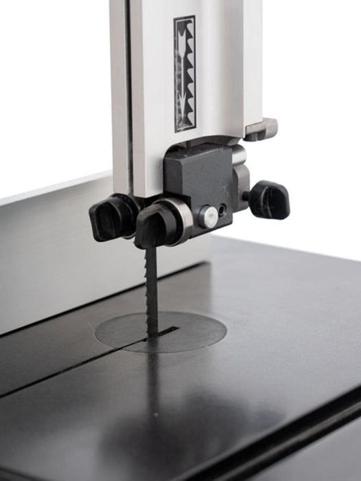 Rikon 10‑3062S 10″ Deluxe Bandsaw with Stand Model – ½HP, Two-Speed, 5″ Resaw Height × 9‑5/8″ Throat, Cast-Iron Table, Tool-Less Blade Guides, Includes Blade & Stand