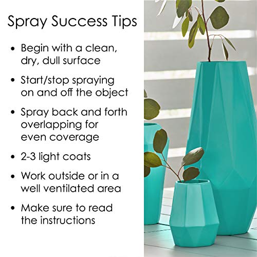 Krylon Fusion All-In-One Adhesive Spray Paint for Indoor/Outdoor Use, 12 oz, Clear