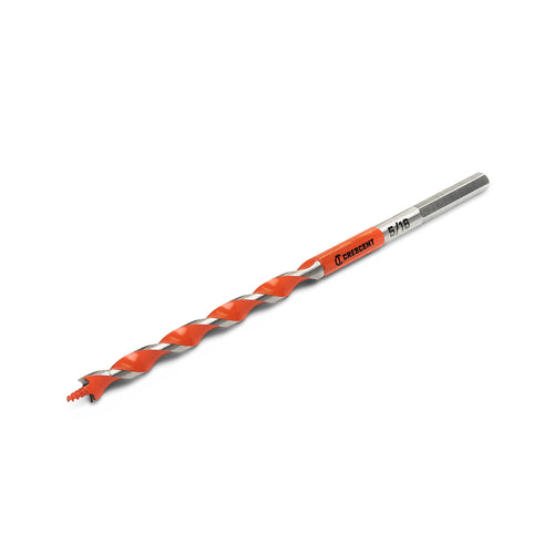 Crescent CDAG-7513 Solid Auger Drill Bit, 7.5" x 5/16"