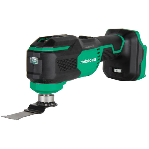 Metabo HPT 18V MultiVolt Cordless Oscillating Multi-Tool, Low Vibration Design, Universal Tool Design, 6 Speed Settings, User Vibration Protection, Starlock, Tool Body Only, CV18DAQ4