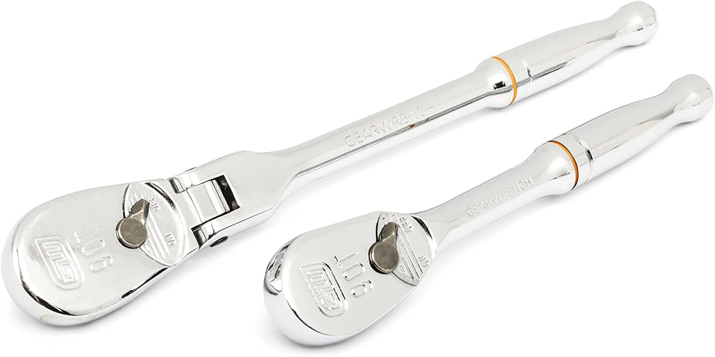 GEARWRENCH 86520 18 Piece 1/4" 90T Ratchet & Drive Tool Set with EVA Foam Tray