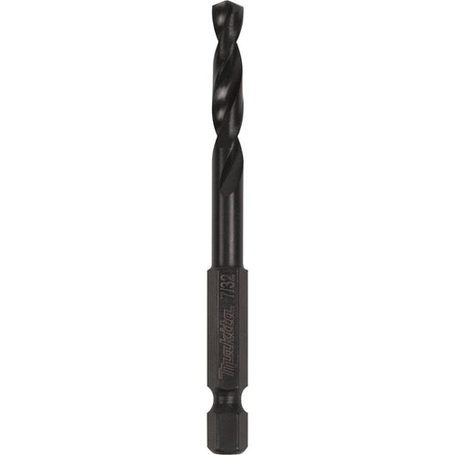 Makita A-97807 7/32" Black Oxide Drill Bit, 1/4" Hex Shank