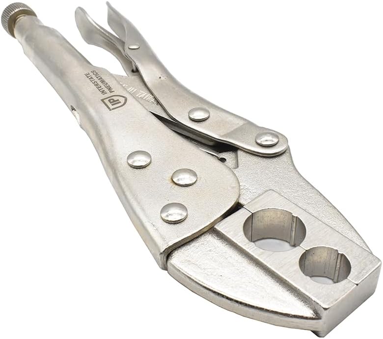 Interstate Pneumatics H6 V-Grip Type Crimper, 2 Opening 2 Dies for 1/4 Inch & 3/8 Inch Hose