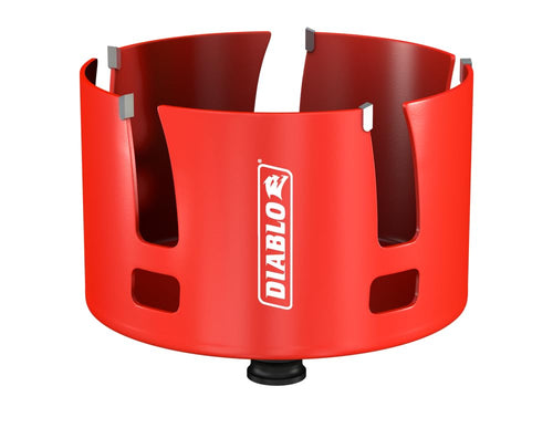 Diablo Demo Demon Carbide Teeth Rough - In Hole Saw - Compatible with SnapLock Plus Mandrel System - 4-1/4" Diameter, 2-3/8" Length - DHS4250CTR