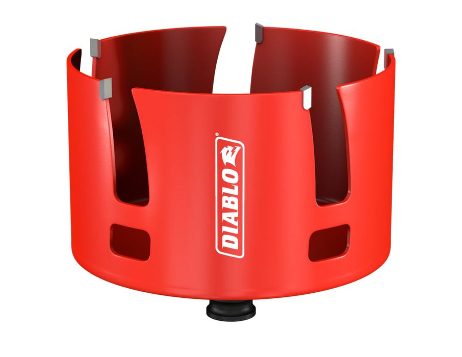 Diablo Demo Demon Carbide Teeth Rough - In Hole Saw - Compatible with SnapLock Plus Mandrel System - 4-1/4" Diameter, 2-3/8" Length - DHS4250CTR