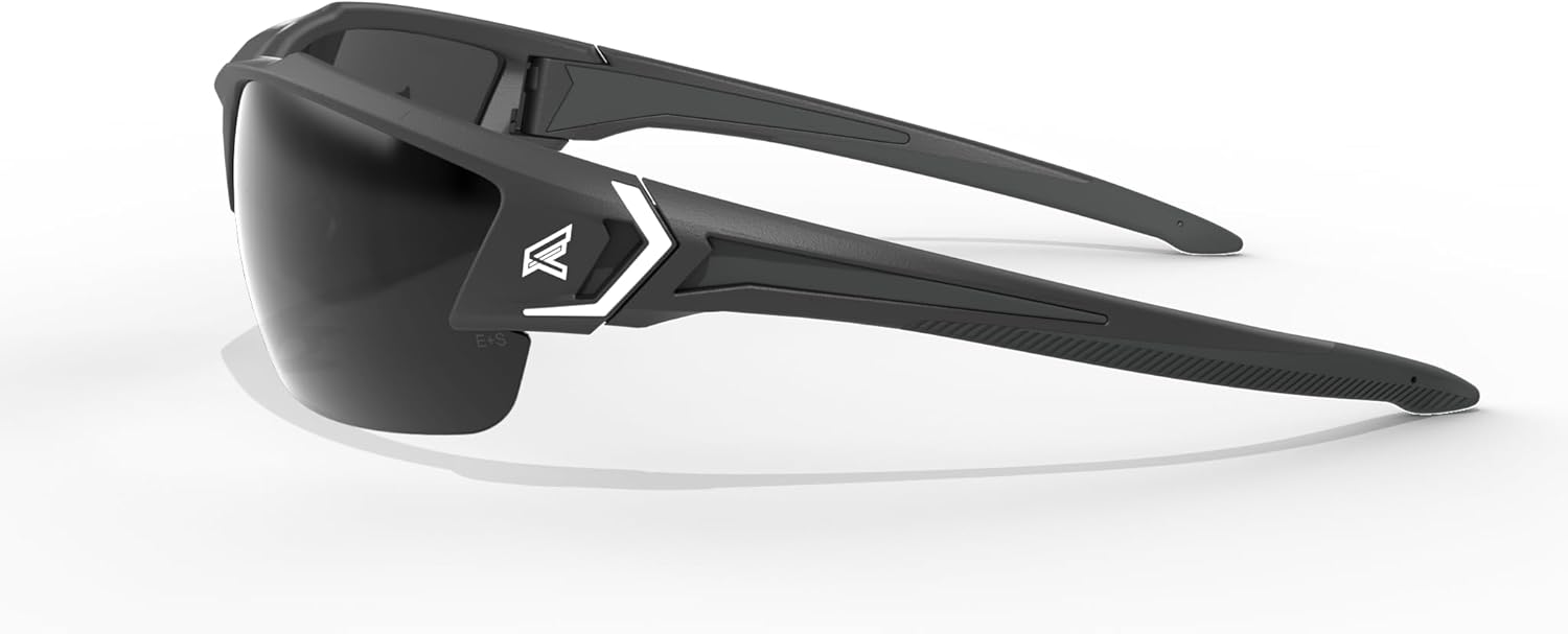 EDGE Khor G2 Z87 Safety Glasses for Men: Shatter Resistant Mens Sunglasses Polarized, Anti-Slip Flexible Frames, Nylon Lens Polarized Safety Glasses