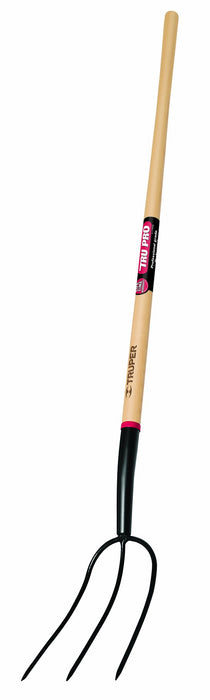 Truper 30308 Tru Pro 54-Inch Manure Fork 3-Tine, Ash Handle