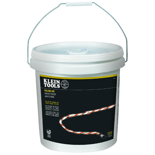 Klein Tools 56110 Poly Pull Line with Orange Tracer, 6500-Foot