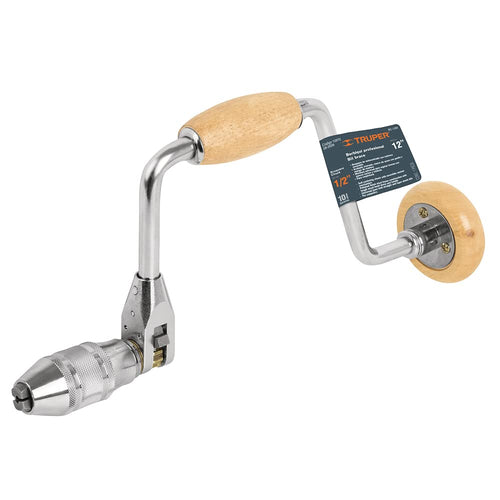 Truper BC-12M 12" Professional Bit Brace