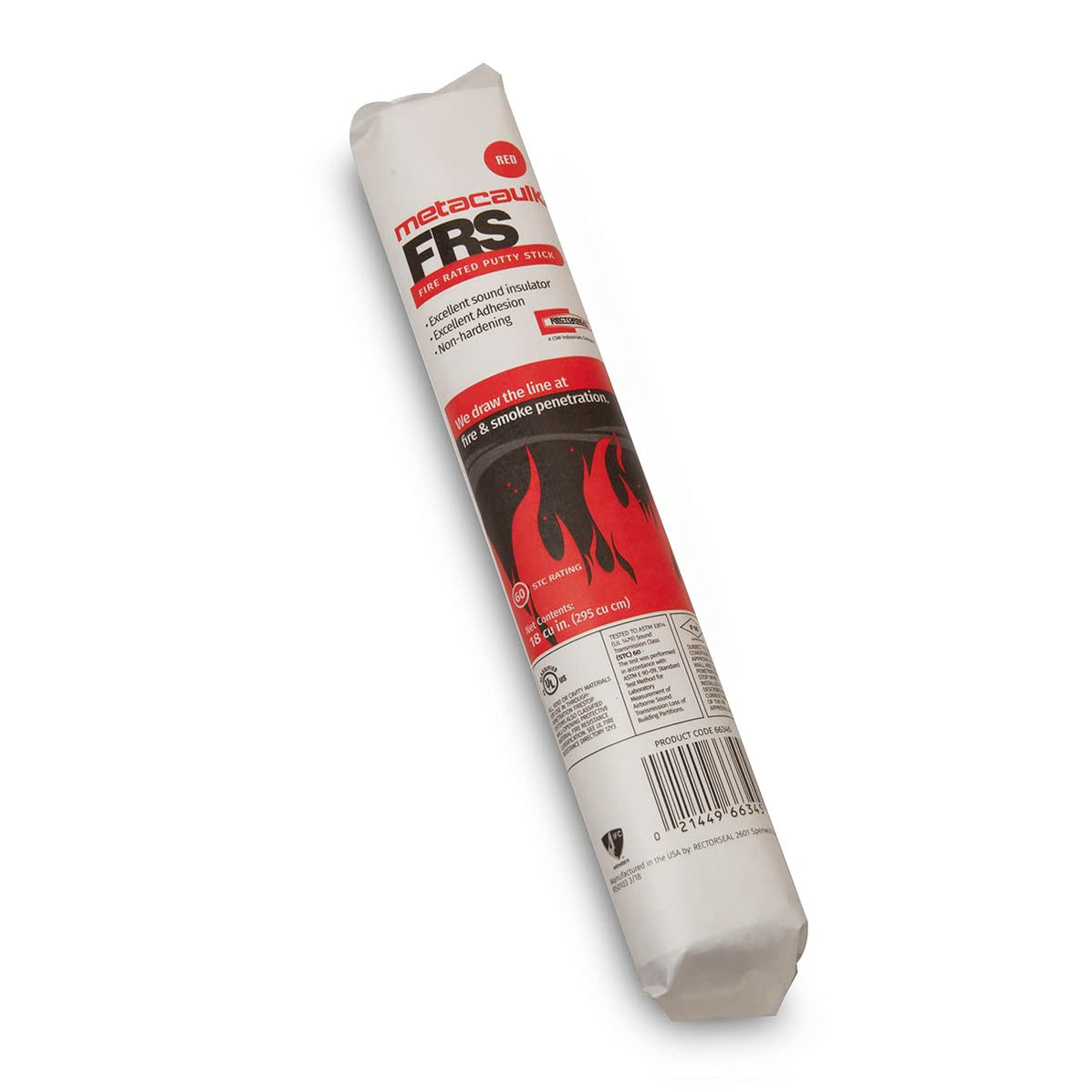 RectorSeal 66345 Metacaulk Firestop Putty Sticks, Moldable, Non-Curing ...