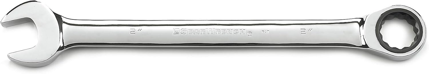 GEARWRENCH 12 Pt. Ratcheting Combination Wrench, 2" - 9056D