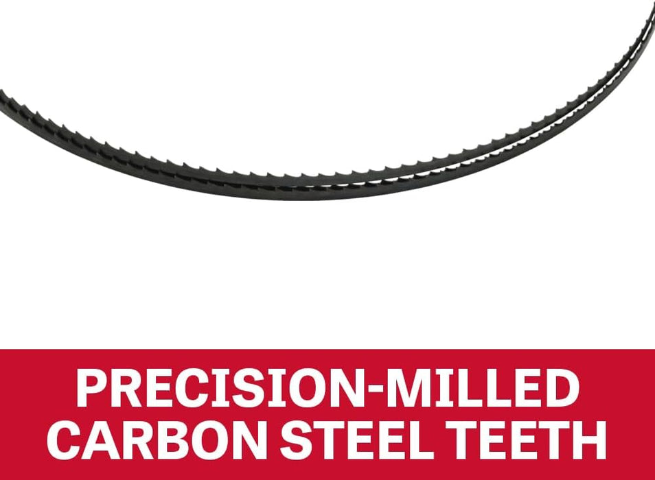 JET WBSB-116144 Bandsaw Blade, 116" x 1/4" x 4" TPI (for JWBS-14SFX Bandsaws), Silver