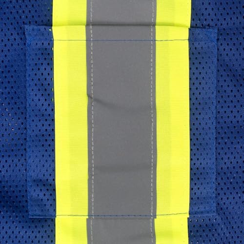 Radians SV22-1 Economy Type O Class 1 Safety Vest, Blue, X-Large