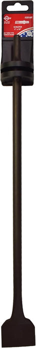 Mayhew Tools 32016HT Pneumatic Scraper, 2" x 18" Hang Tag, Black Oxide Finish