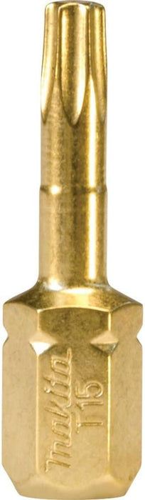 Makita B-44650 Impact GOLD #15 Torx Insert Bit, 2/pk 2 T15