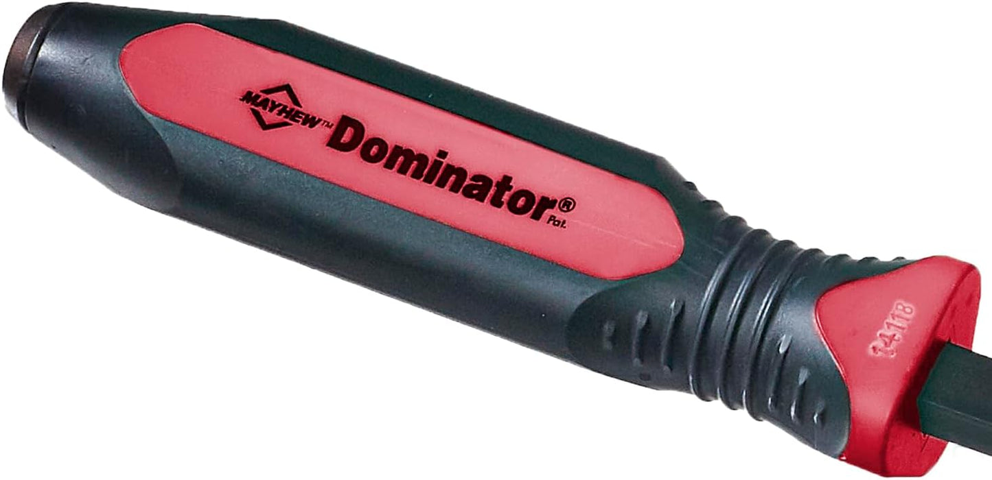 Mayhew Tools 14118 Dominator Pro Curved Pry Bar, 42", Red