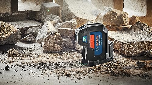 BOSCH 125ft 5-Dots Point Alignment Laser Level 360 With Integrated Magnetic Mount