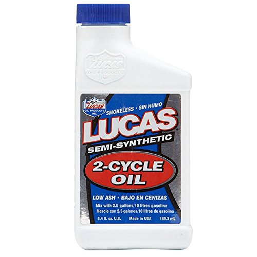 Lucas Oil 10059 Semi-Synthetic 2-Cycle Motor Oil - 6.4 Ounce