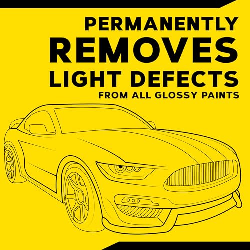 Meguiar's M205 Mirror Glaze Ultra Finishing Polish, Easy-to-Use Formula for Impeccable Shine, Multiple Ways to Apply Mirror Glaze, Removes Defects and Swirls for a High Gloss, 8 Oz Container