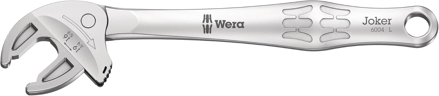 Wera Tools (05020101001) 6004 Joker L Joker with Flexible Size Adjustment; 16-19mm