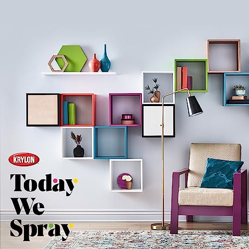 Krylon K01375000 Gallery Series UV Archival Varnish Aerosol Spray, Gloss, 11 Ounce