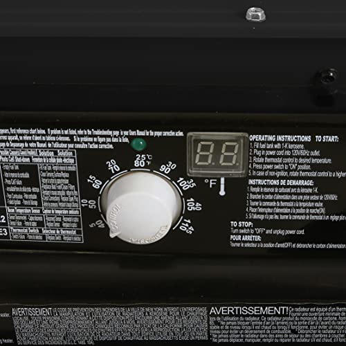 Remington 140,000 BTU Kerosene/Diesel Heater | For Warehouses, Construction, Garages, Barns and Workshops (REM-140T-KFA-B)