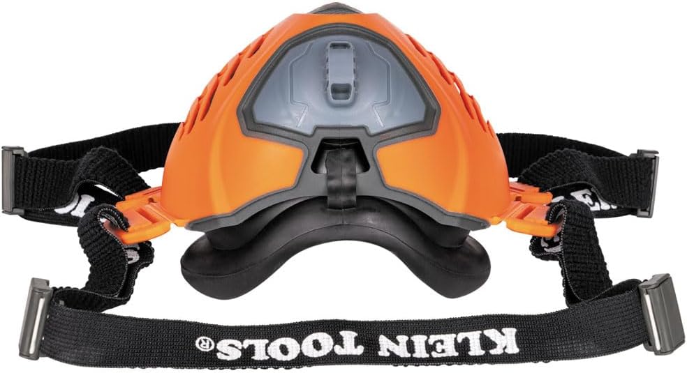 Klein Tools 60552 P100 Half-Mask Respirator, M/L