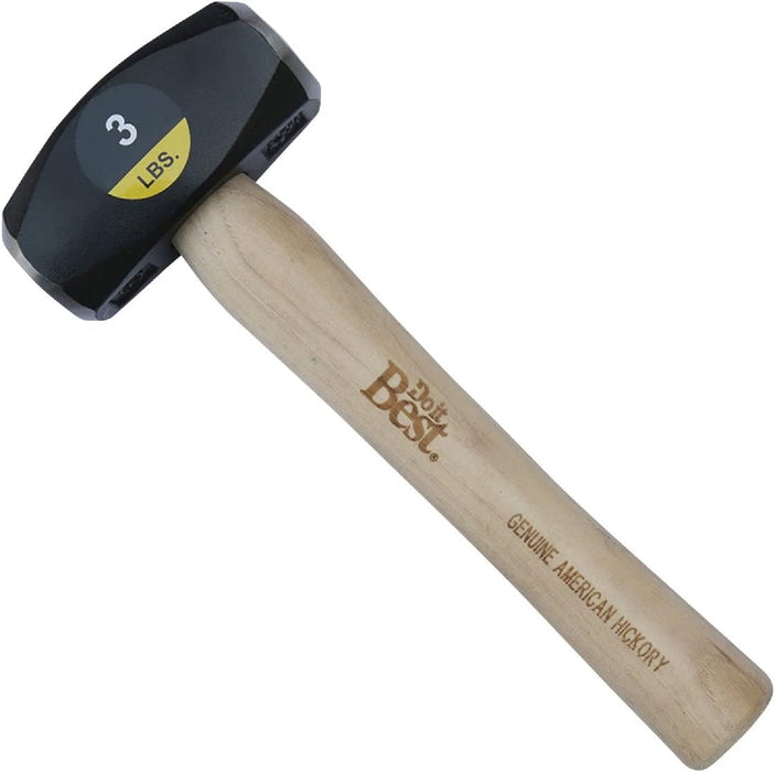 Truper 30948 3-Pound Drilling Hammer, Hickory Handle, 10-Inch