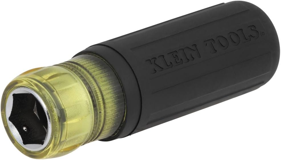 Klein Tools 328091 9-in-1 Pass Through Multi-Nut Driver