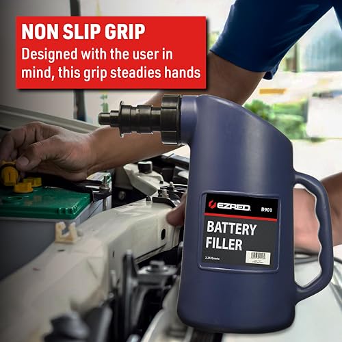 EZRED B901 Battery Jug Filler with Auto Shut Off, For Golf and Solar Battery Use
