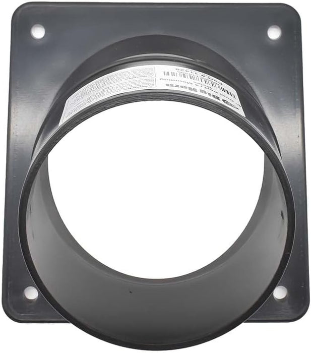 Big Horn 11428 4-Inch Dust Port with 4 Mounting Holes