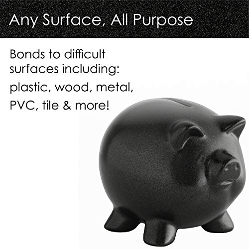 12 oz Krylon K02776007 Black Fusion All-In-One Paint & Primer Spray Paint, Textured