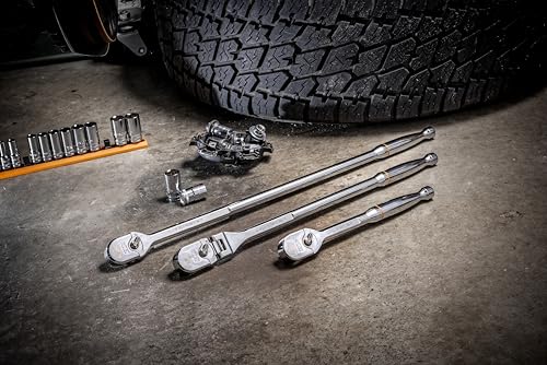 GEARWRENCH 1/2" Drive 120XP Full Polish Chrome Teardrop Ratchet | 81304XP