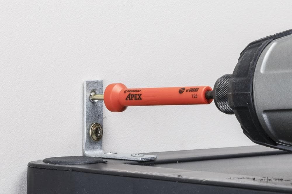 Crescent CAUMB3BT25 T25 x 3-1/2" Torx u-GUARD Covered Impact Power Bit with Ring Magnet (Pack of 2)