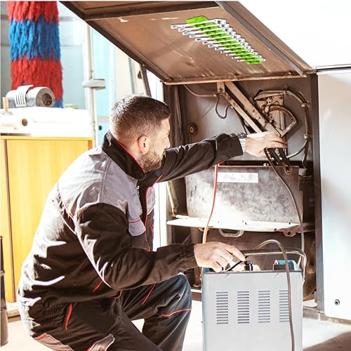 EZRED FWR12-G Magnetic Flexible 12 Slot Wrench Rack Holder Non-Marring Slim Design Storage Organization