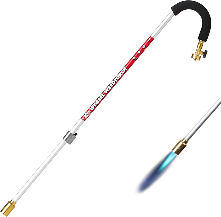 Garden Weasel WeedTorch | Weed Burner with Integrated Lighter | Propane Fire Starter, Torch for Weeds